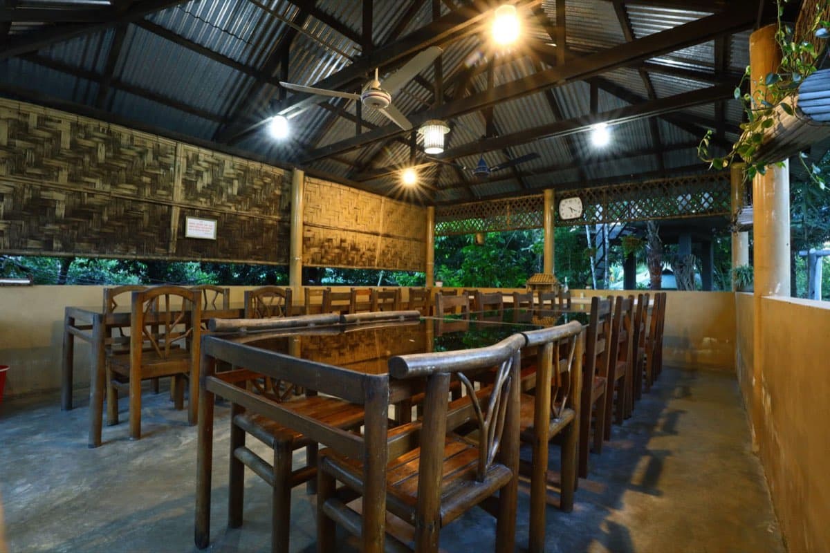 Swiss Valley Resort grounds at Shamsernagar